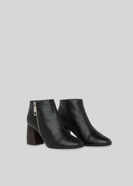 Pippa Side Zip Boot Black
