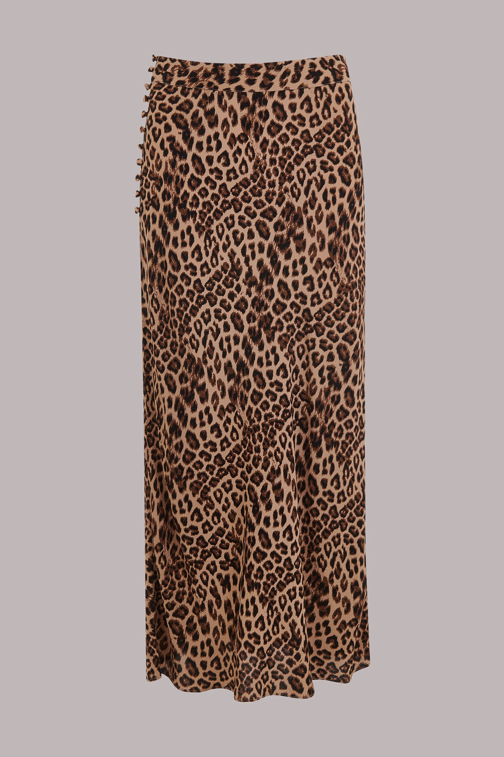 Jungle Cheetah Button Skirt