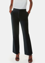 Helena Velvet Straight Trouser