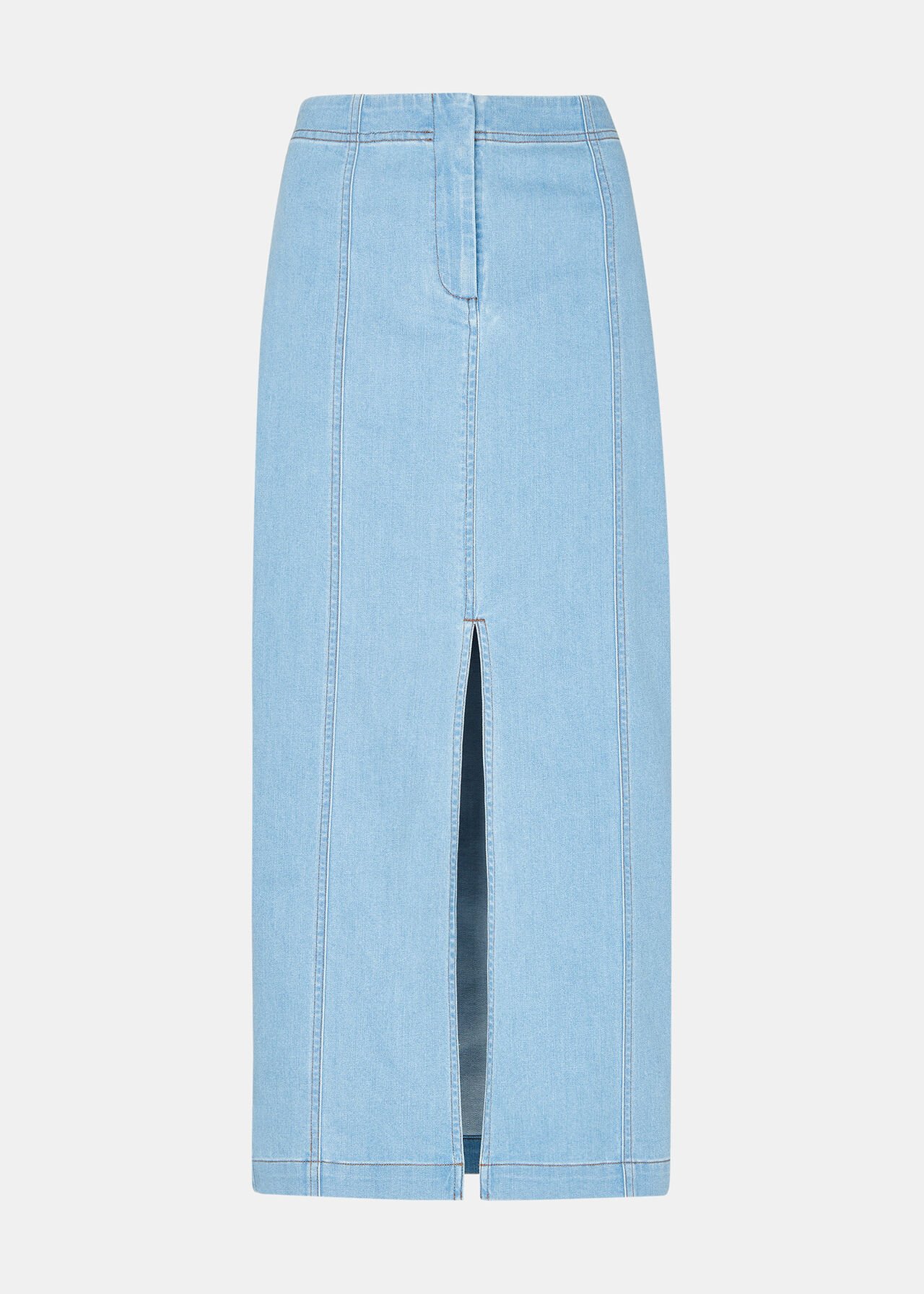 Denim Maxi Skirt