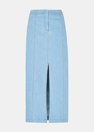 Denim Maxi Skirt