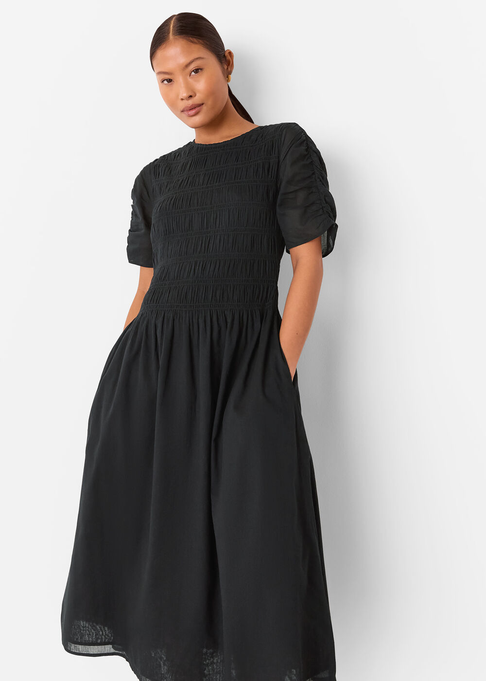 Petite Avery Smocked Dress