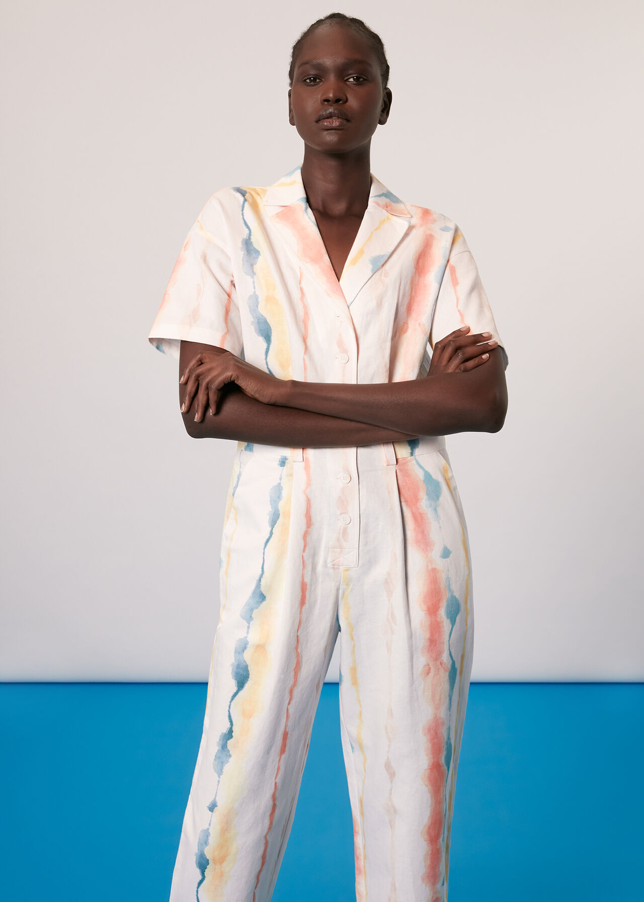 Shibori Tie Dye Boilersuit