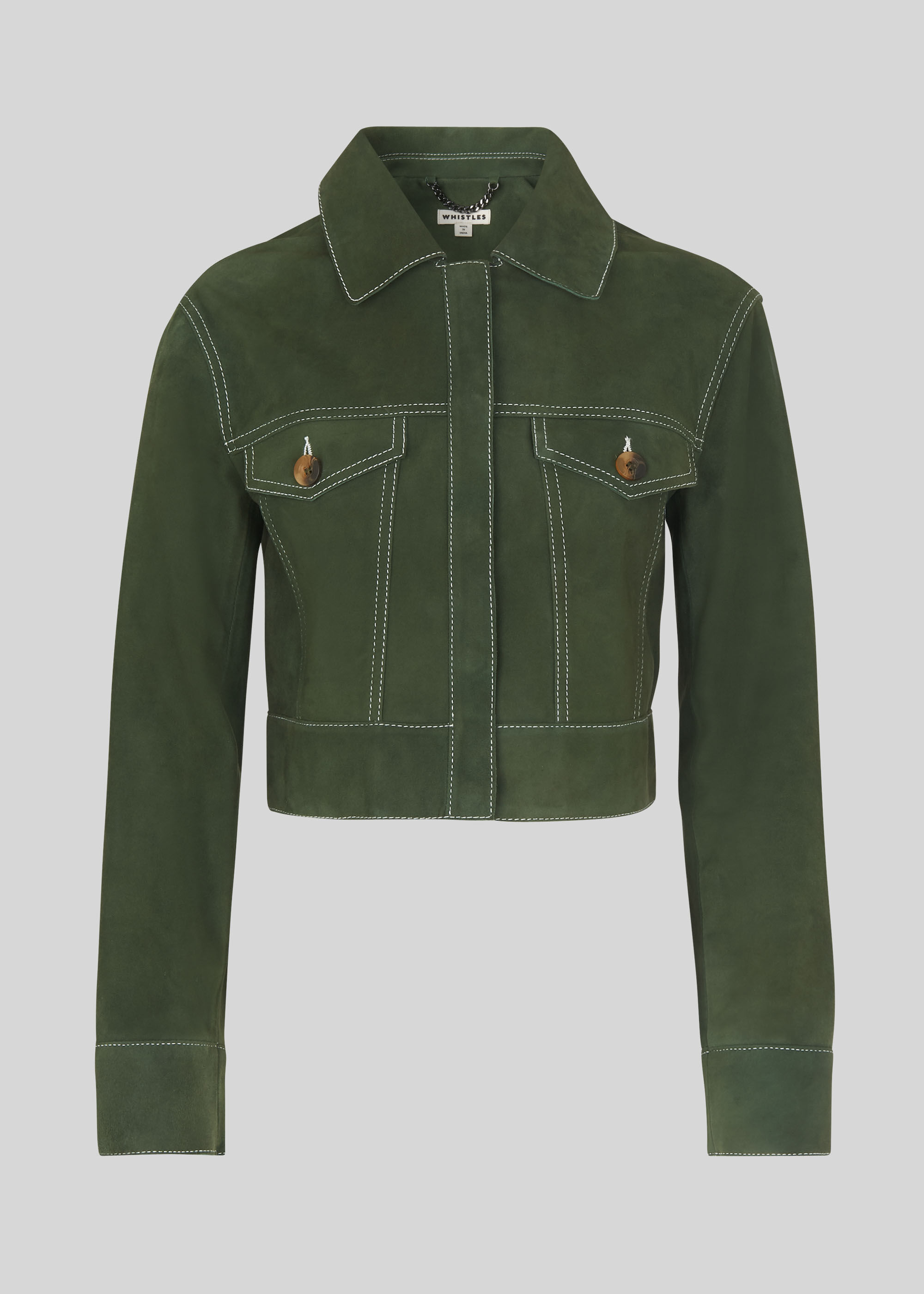 Whistles khaki jacket outlet