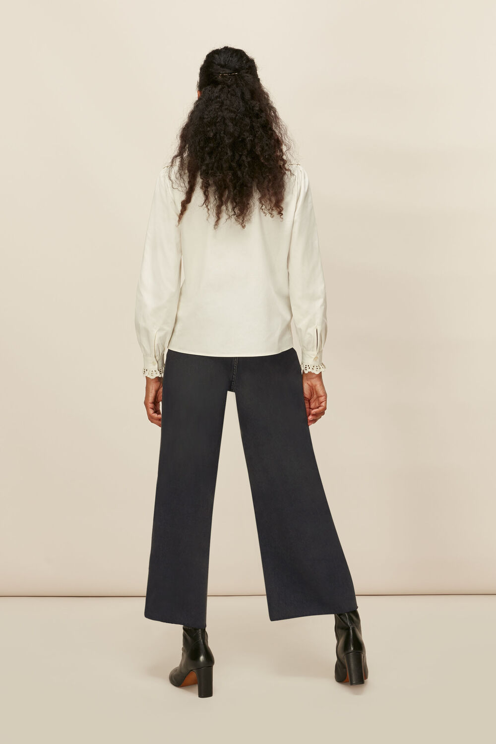 Wide Leg Washed Jean