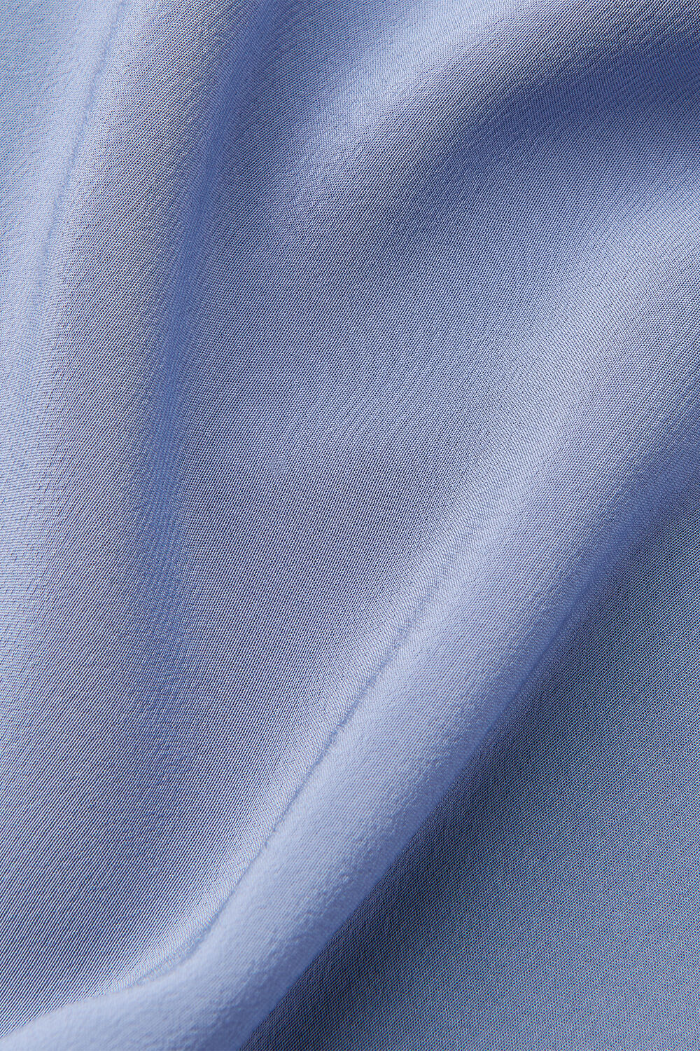 Blue Tie Detail Classic Shirt