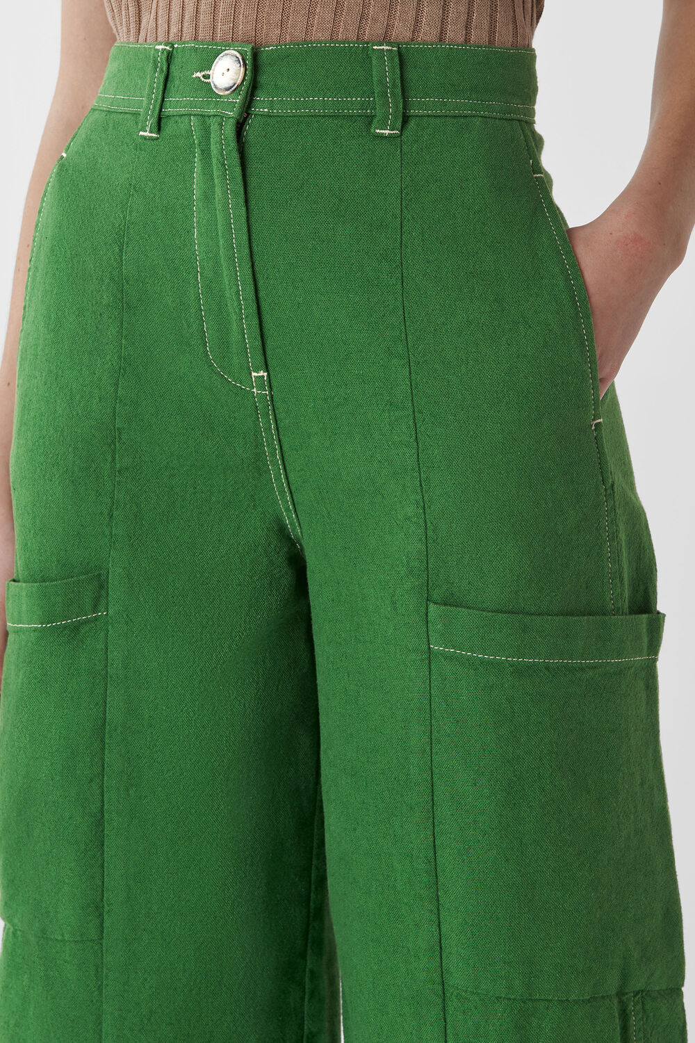 Utility Casual Trouser Green