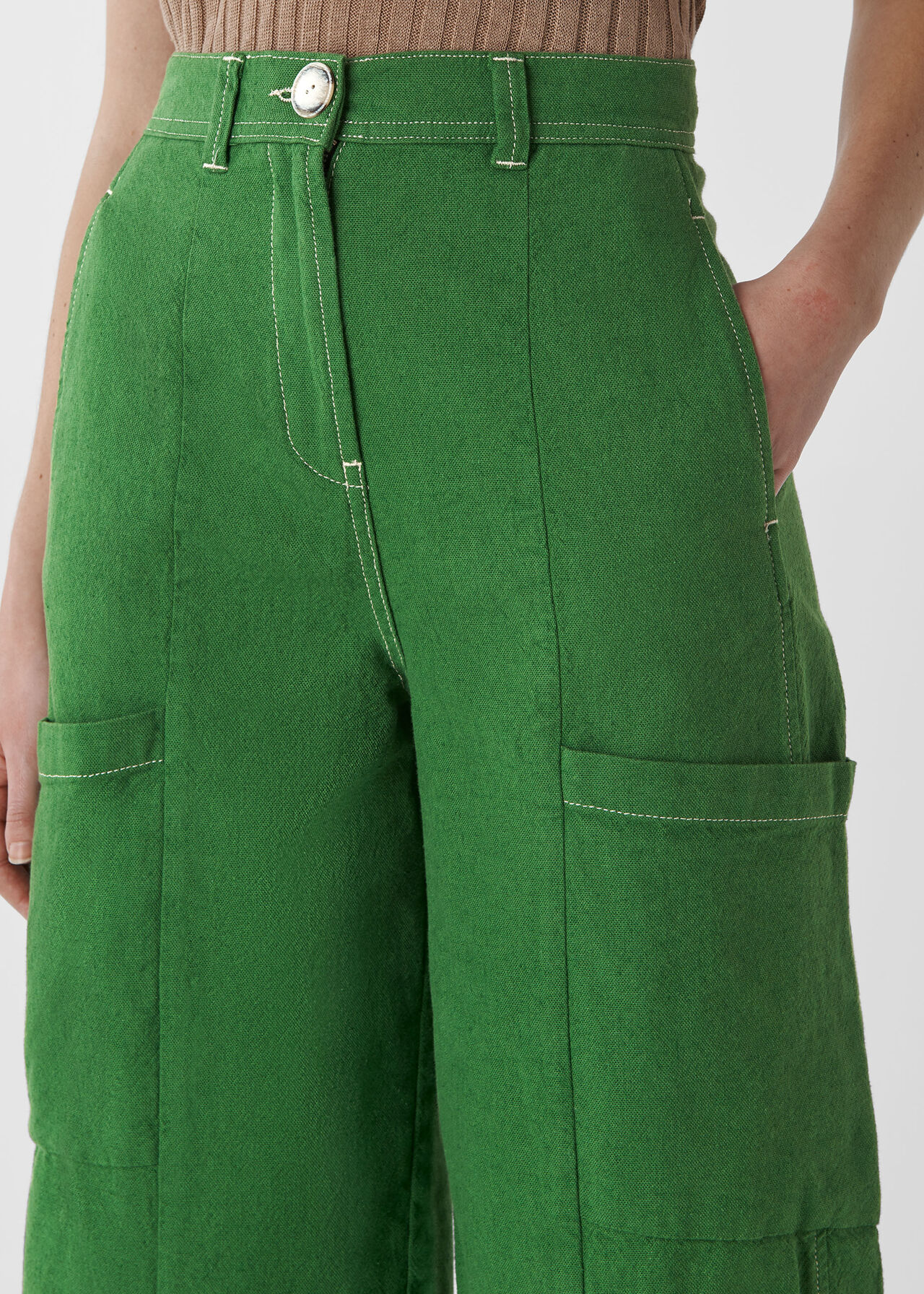 Utility Casual Trouser Green