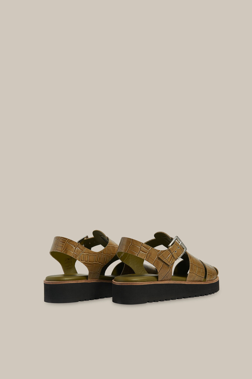Kendra Croc Sandal