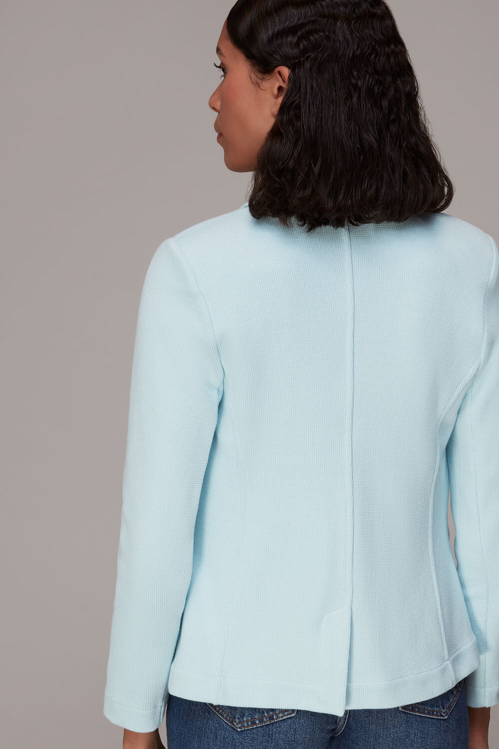 Slim Fit Jersey Jacket