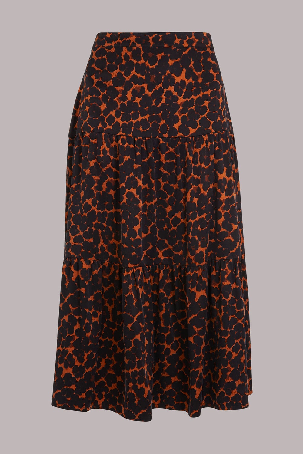 Smudge Animal Tiered Skirt