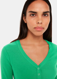 V Neck Pyjama Top