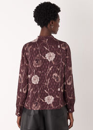 Floral Dobby Blouse