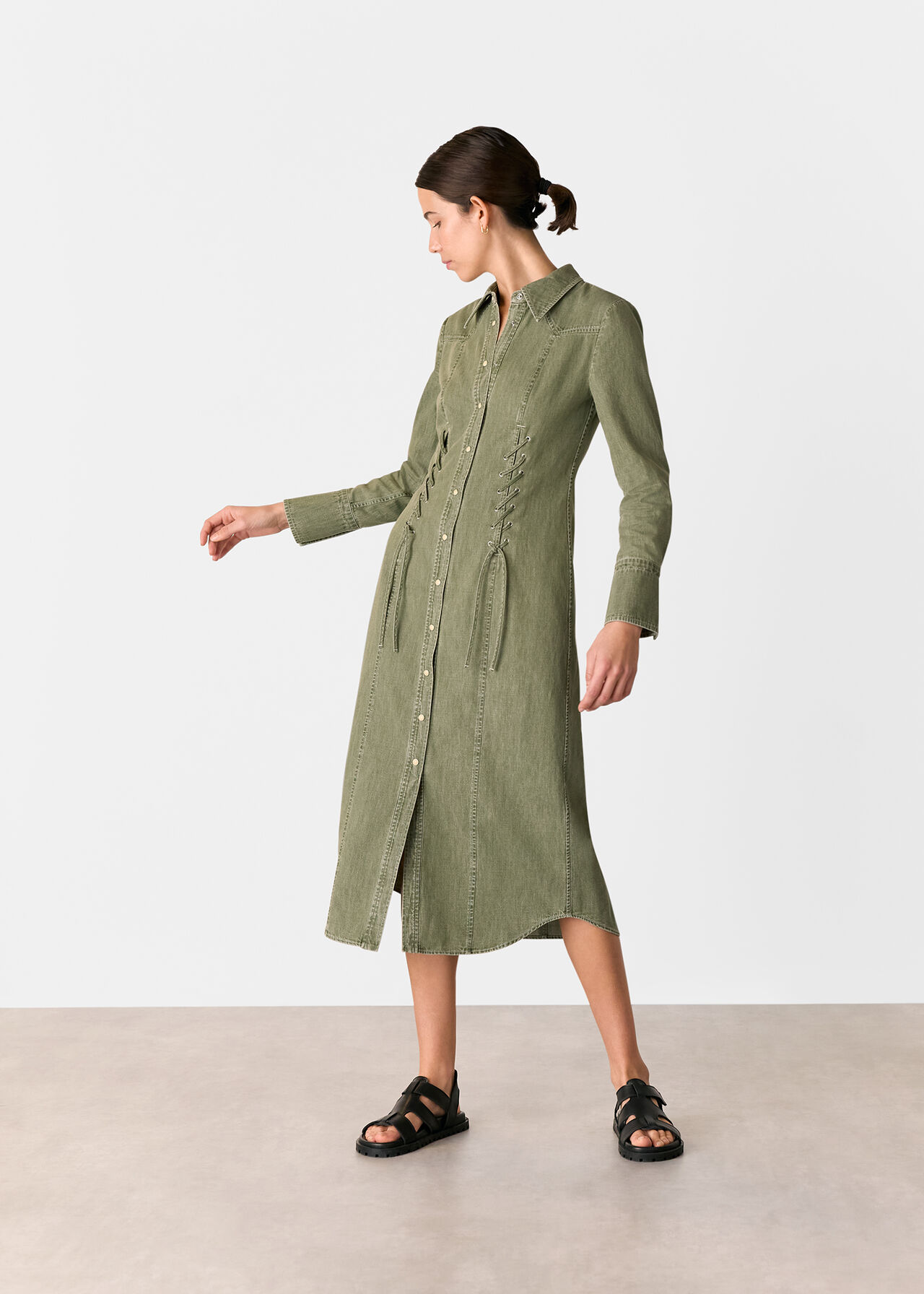 Hudson Lace Detail Dress
