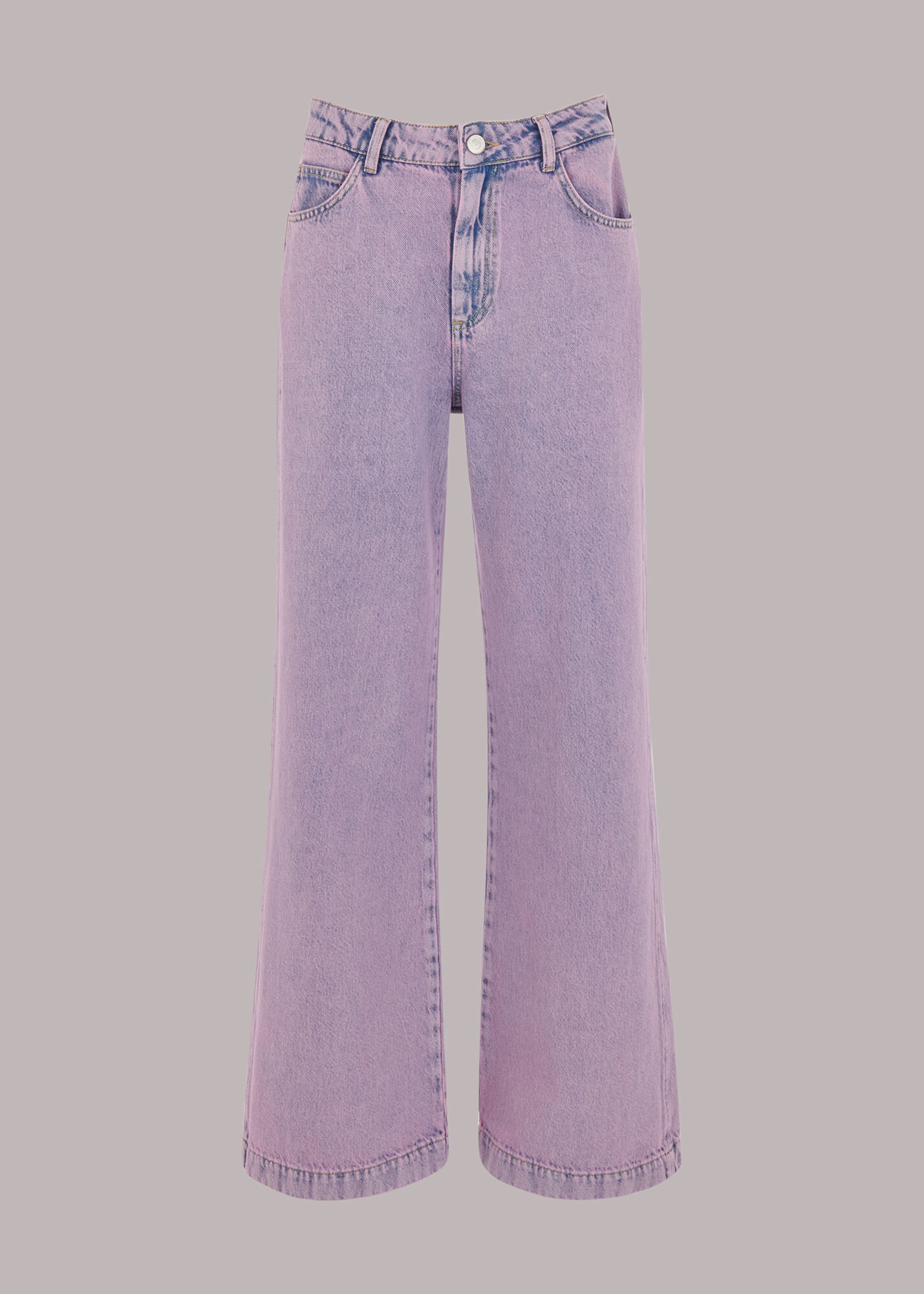 Pink purple hot sale white jeans
