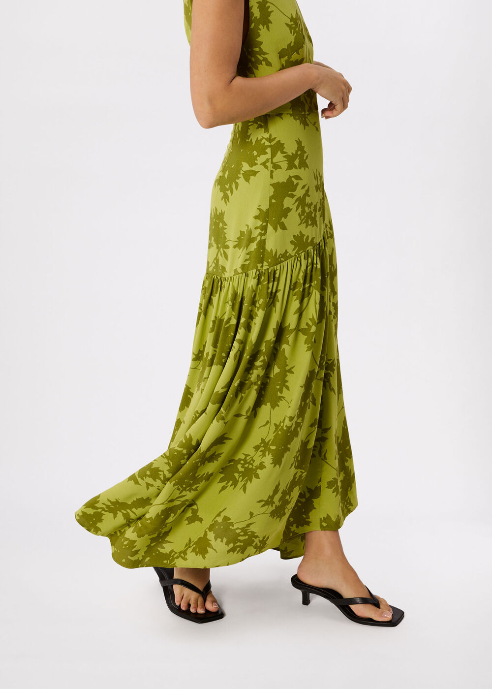 Petite Floral Asymmetric Dress