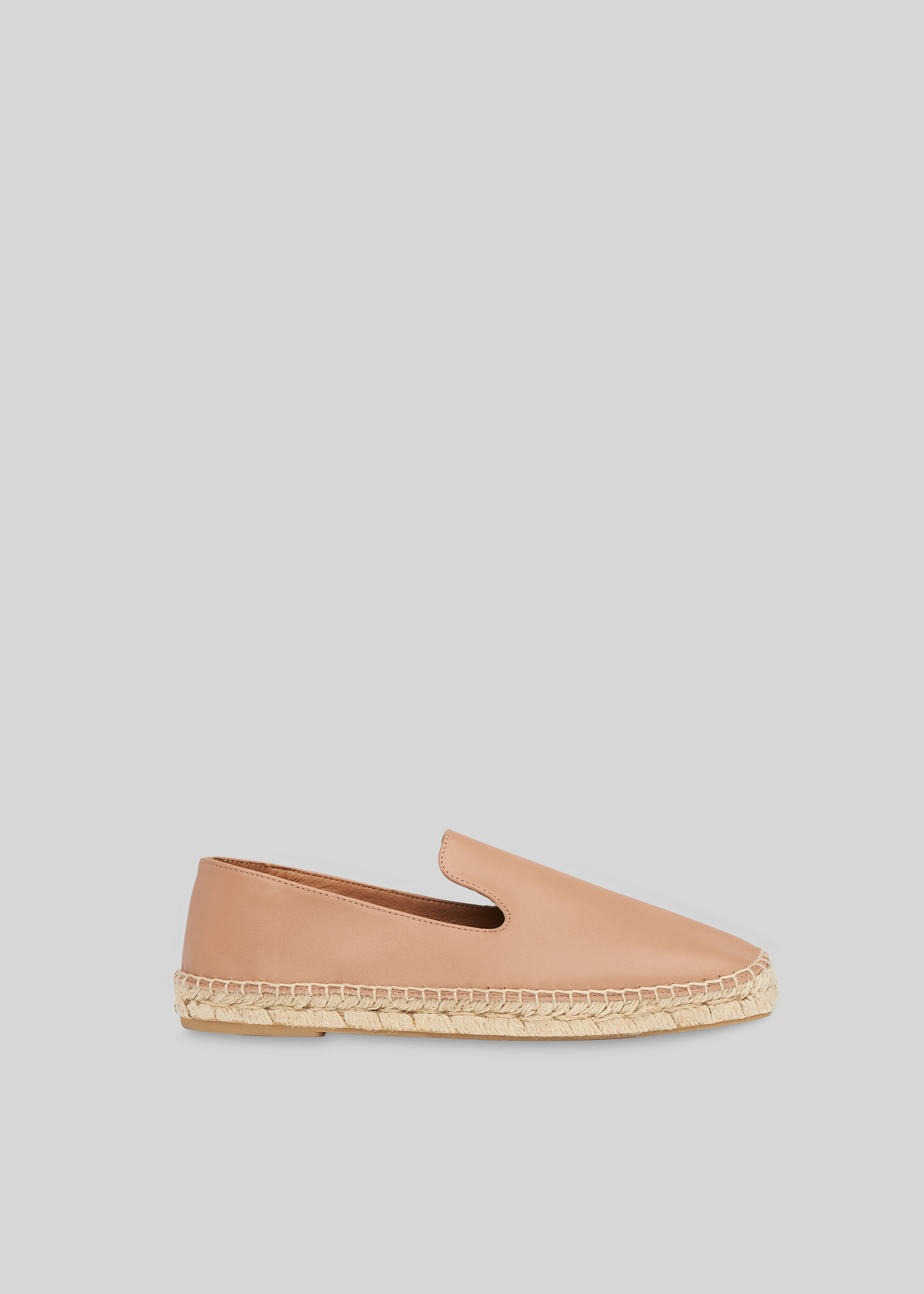 the brighton espadrille in taupe