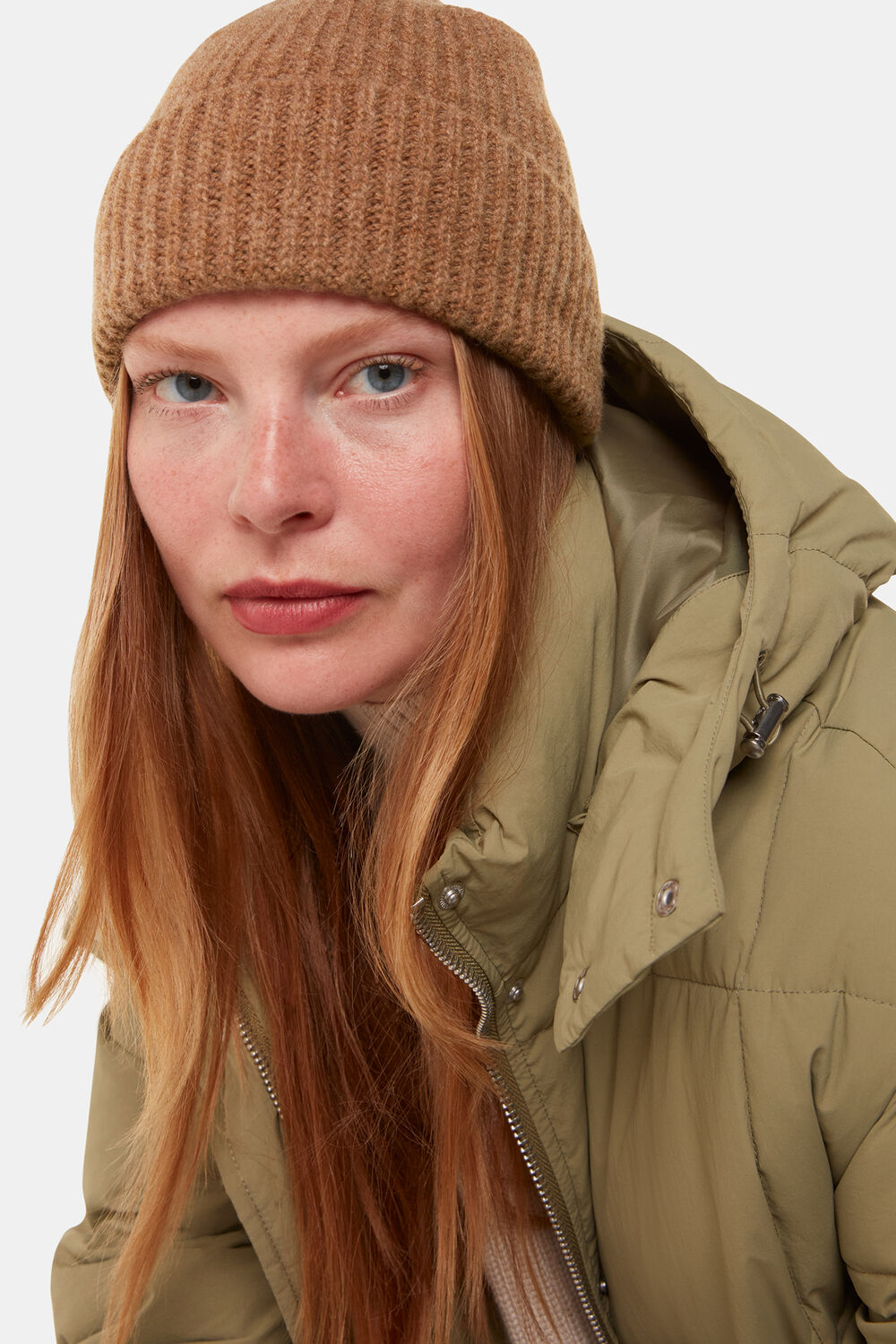 Camel Lambswool Hat