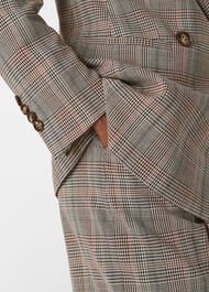 Hourglass Check Blazer Multicolour