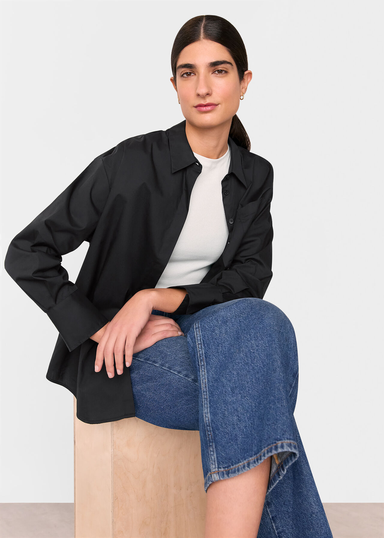 Oversized Cotton Shirt