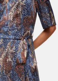 Marlow Dashed Snake Dress