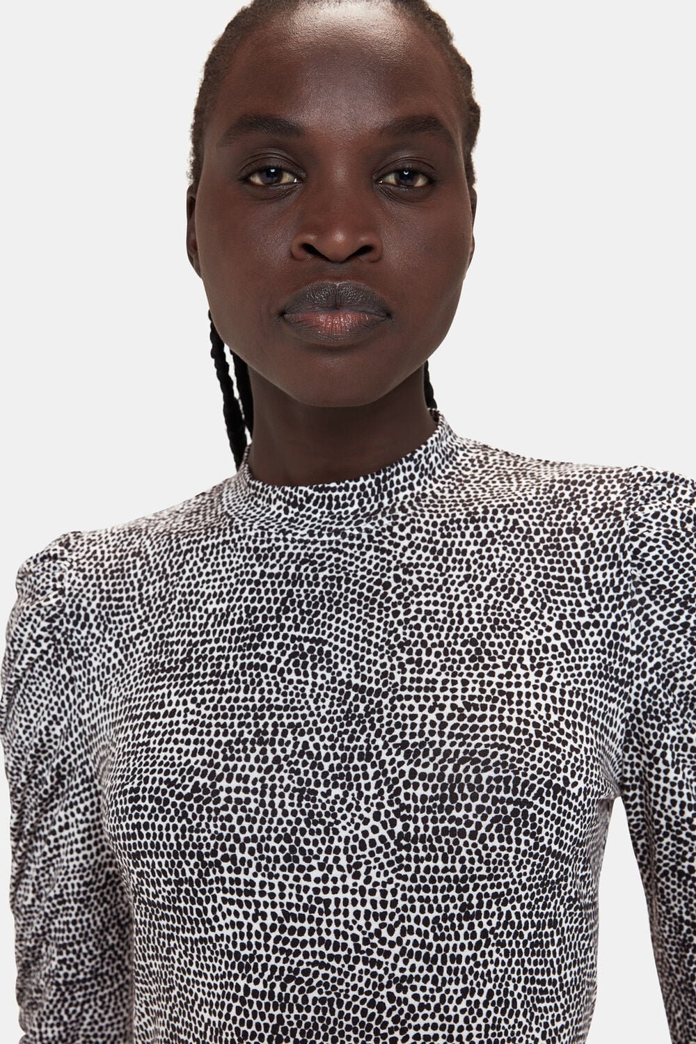 Pebble Spot Jersey Dress