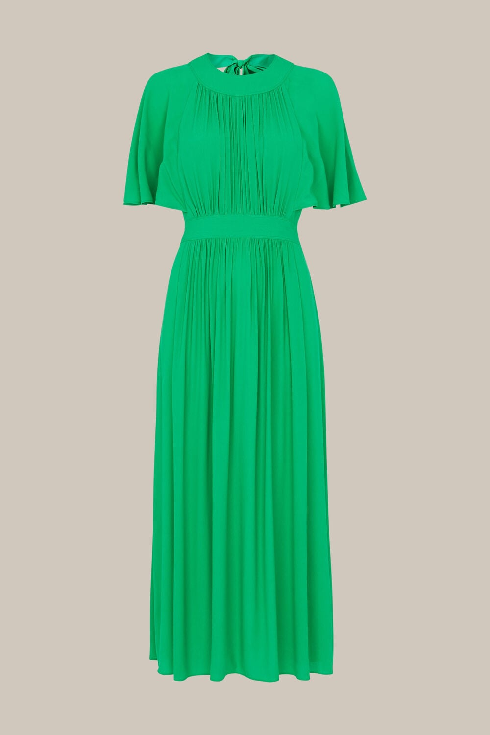 Amelia Cape Sleeve Dress