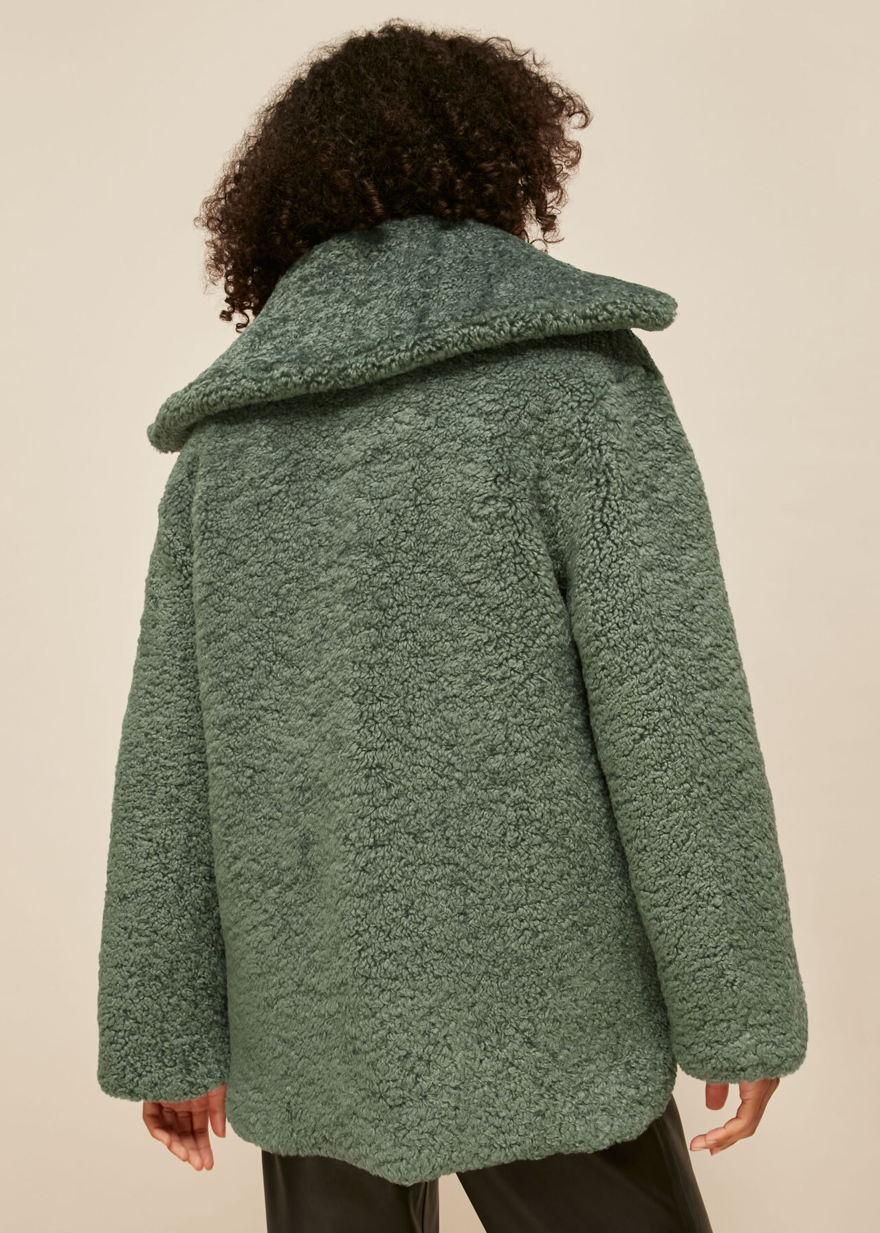 Mint Zip Front Sporty Jacket WHISTLES