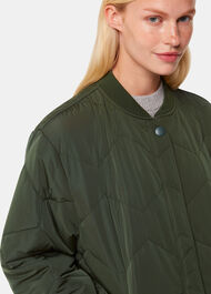 Ida Short Quilted Coat