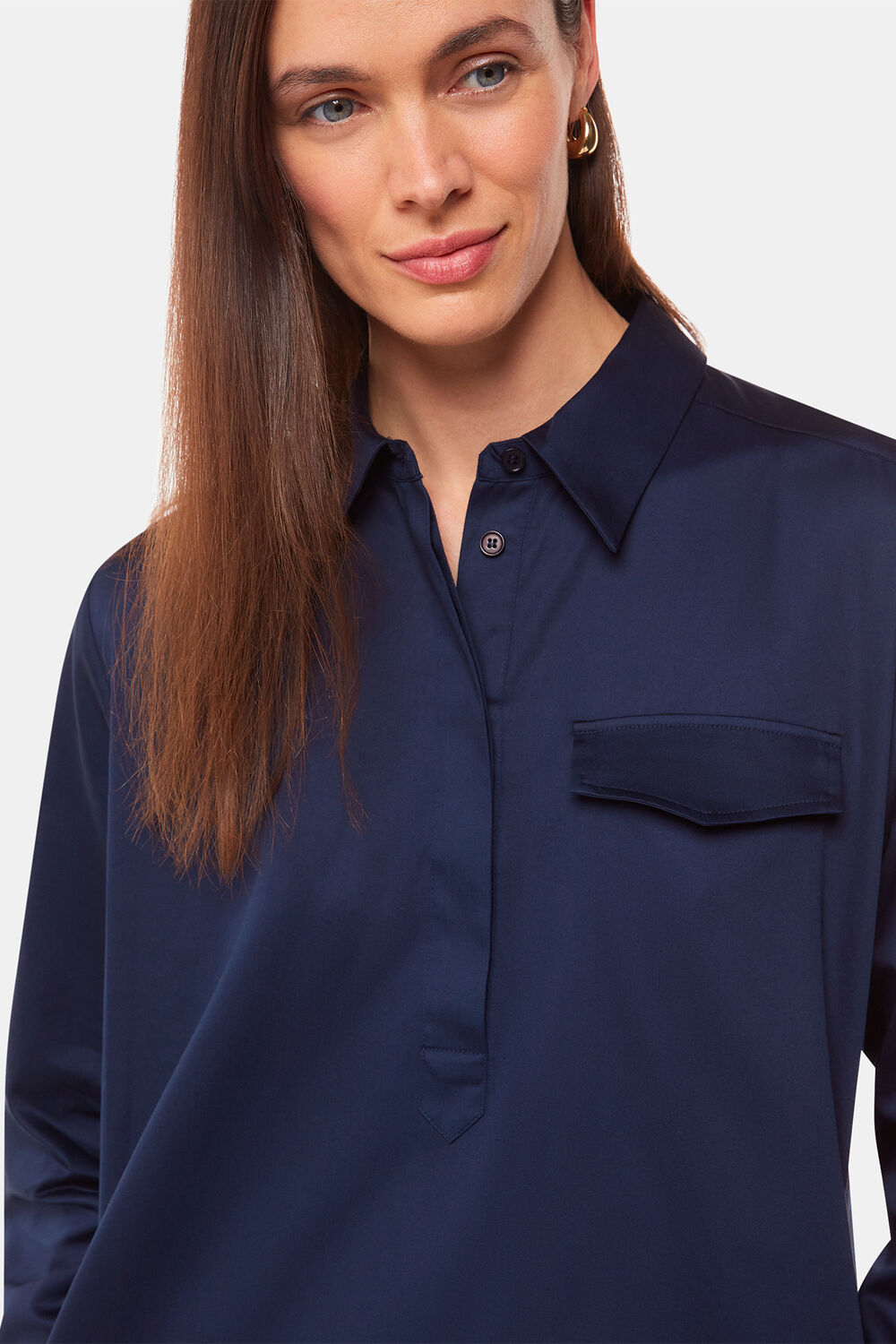 Lara Cotton Shirt Dress