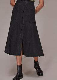 Julia Flare Denim Skirt