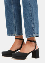 Estella Satin Platform Shoe