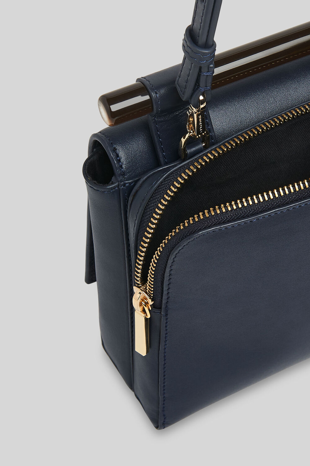 Mina Resin Bar Bag Navy