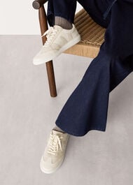 Suede Leather Mix Trainer