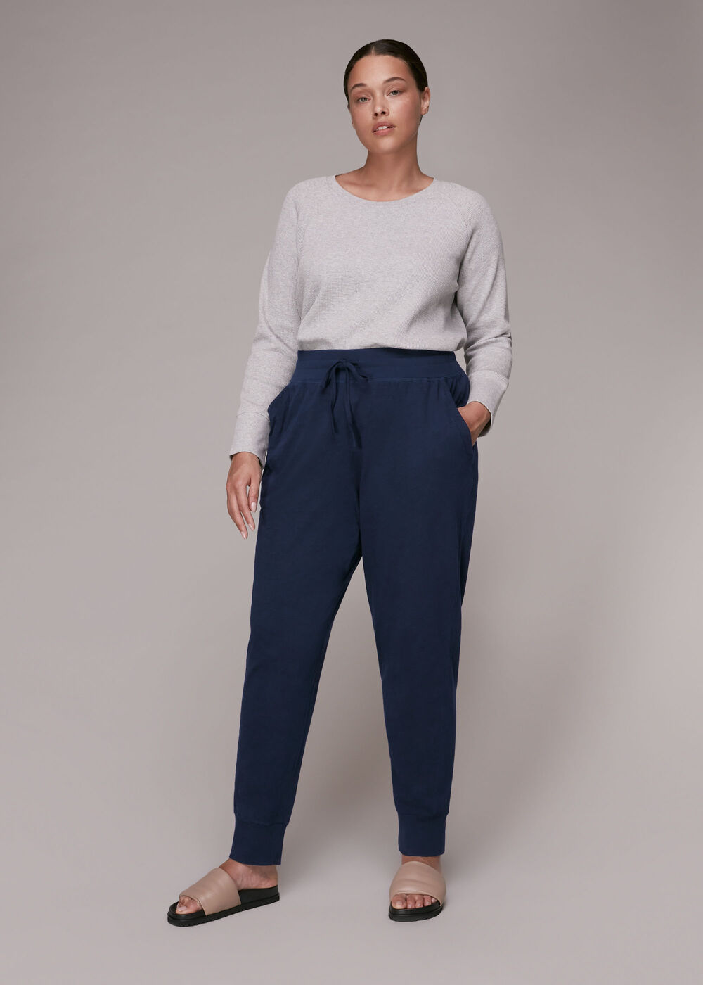 Relaxed Slub Jogger