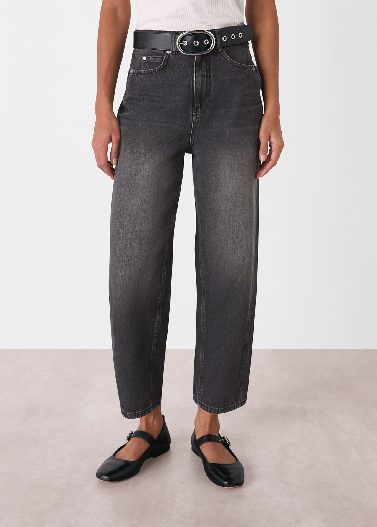 Authentic Barrel Leg Jean
