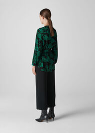Tunic Top Green/Multi