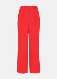 Petite Harper Crepe Wide Leg Trouser