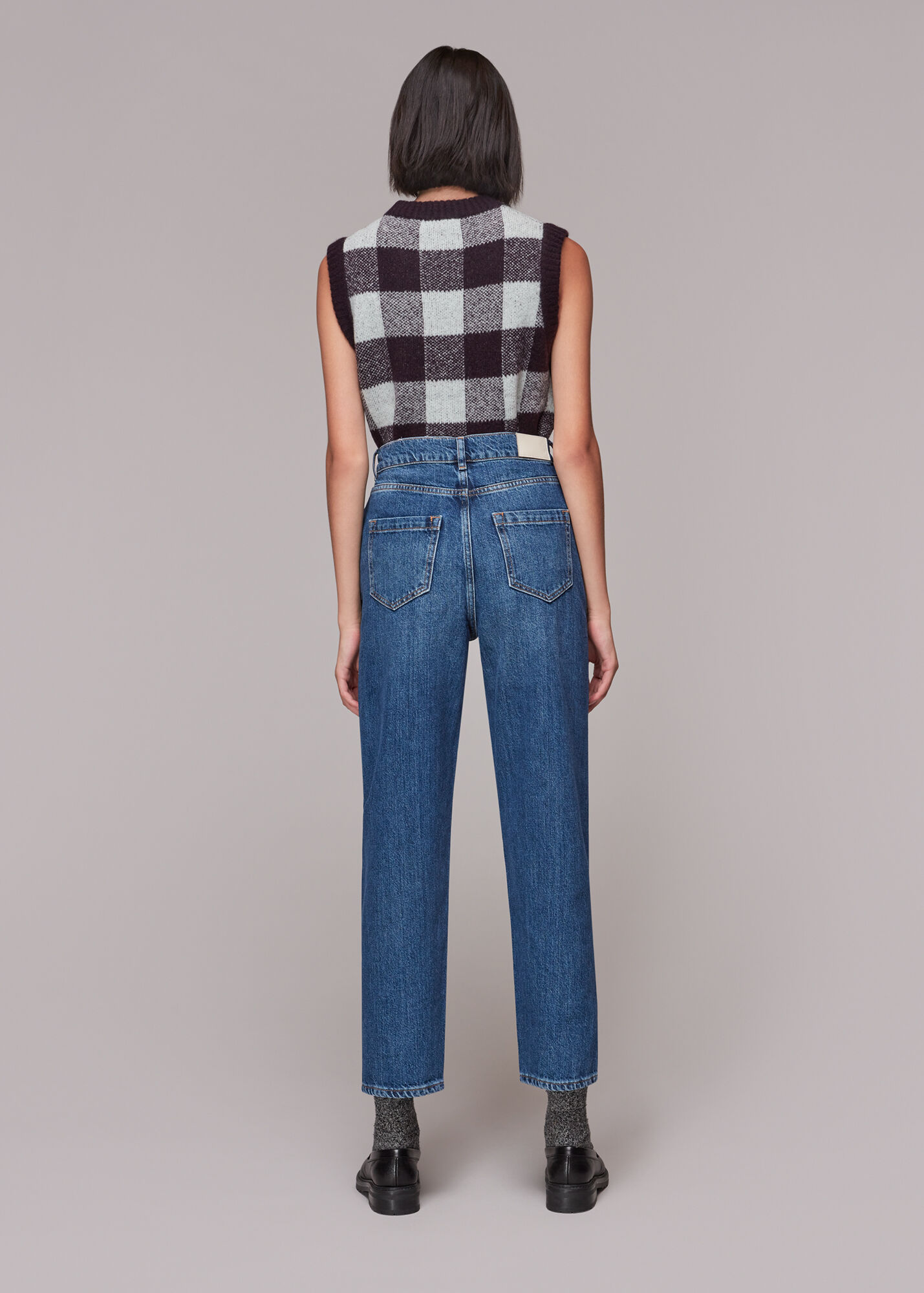 Denim Tall Authentic Barrel Leg Jean WHISTLES