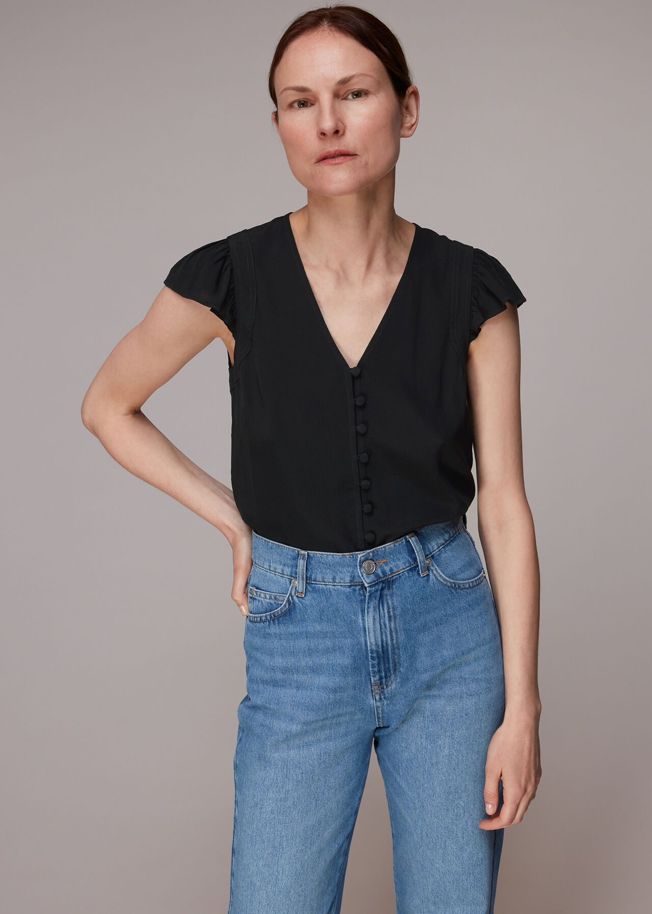 Frill Sleeve Top