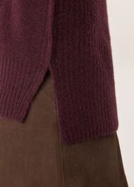Roll Neck Wool Mix Jumper