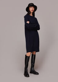 Crew Neck Knit Dress