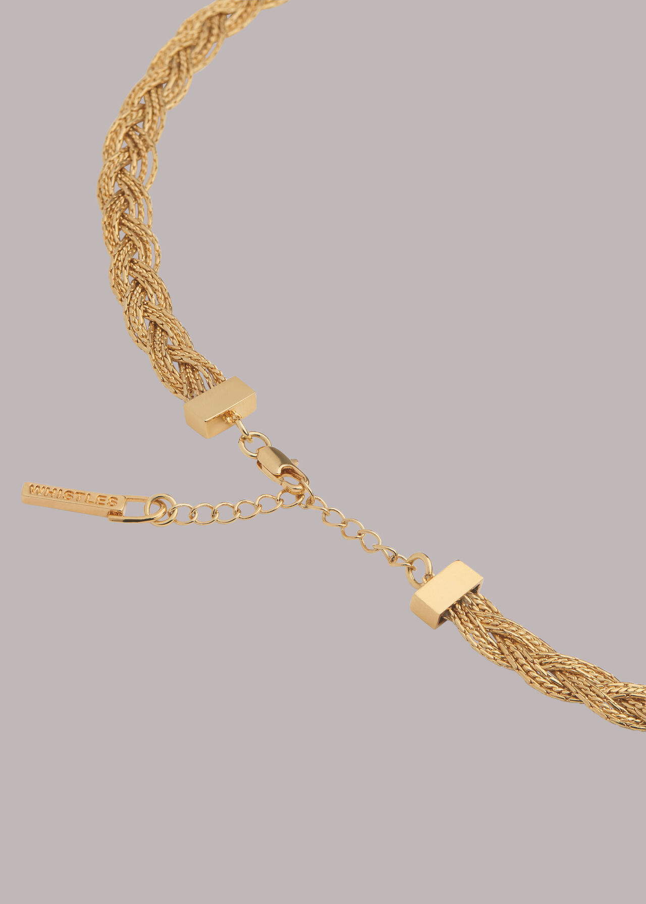 Plaited Chain Necklace