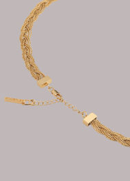 Plaited Chain Necklace