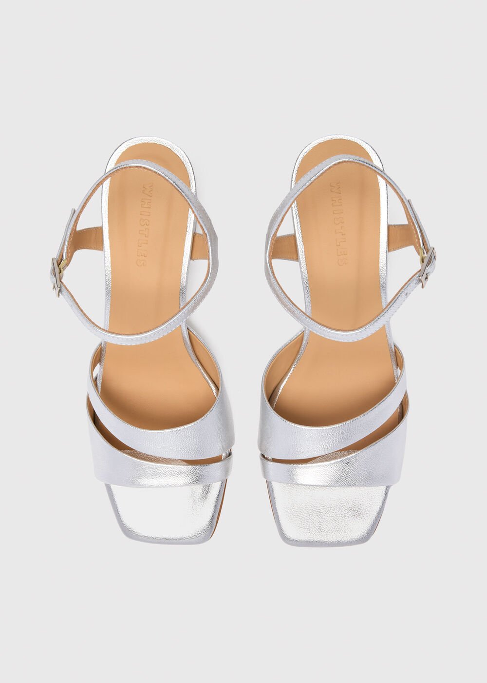 Cutout Block Heel Sandal