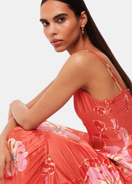 Hibiscus Print Raffa Dress