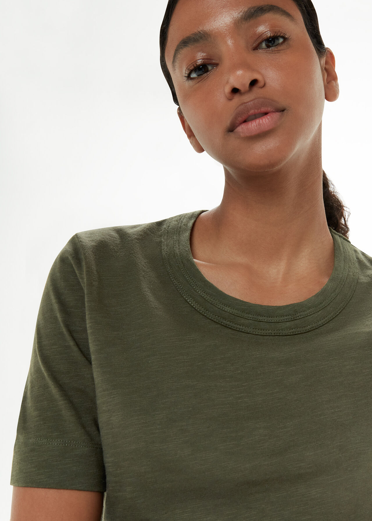 Rosa Double Trim T-shirt