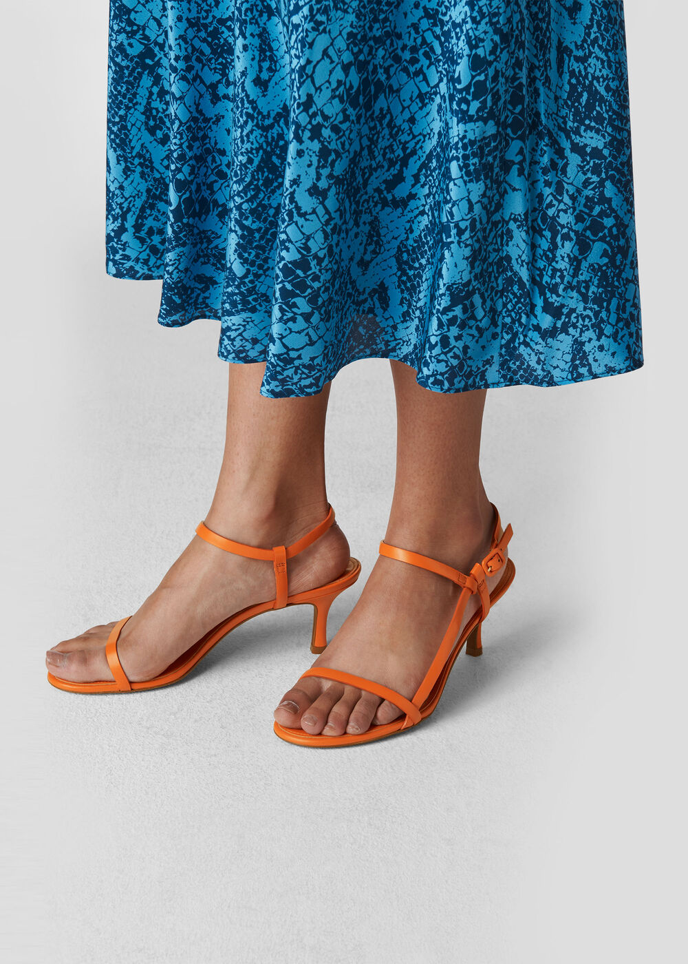 Milana Asymmetric Sandal Orange