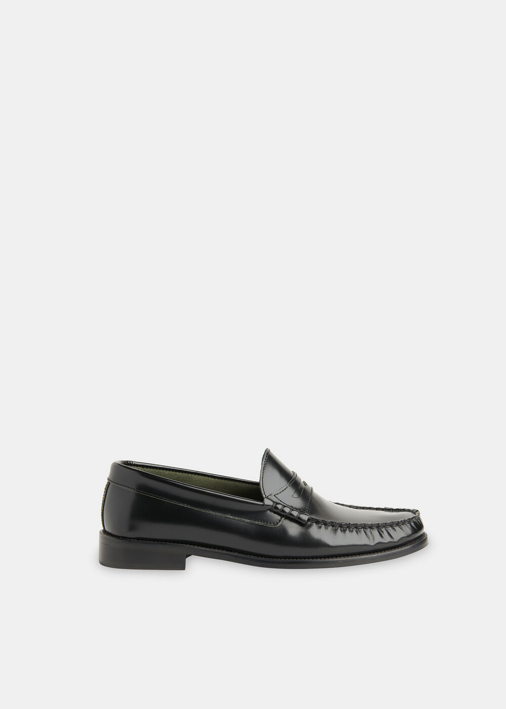 Black Manny Slim Loafer