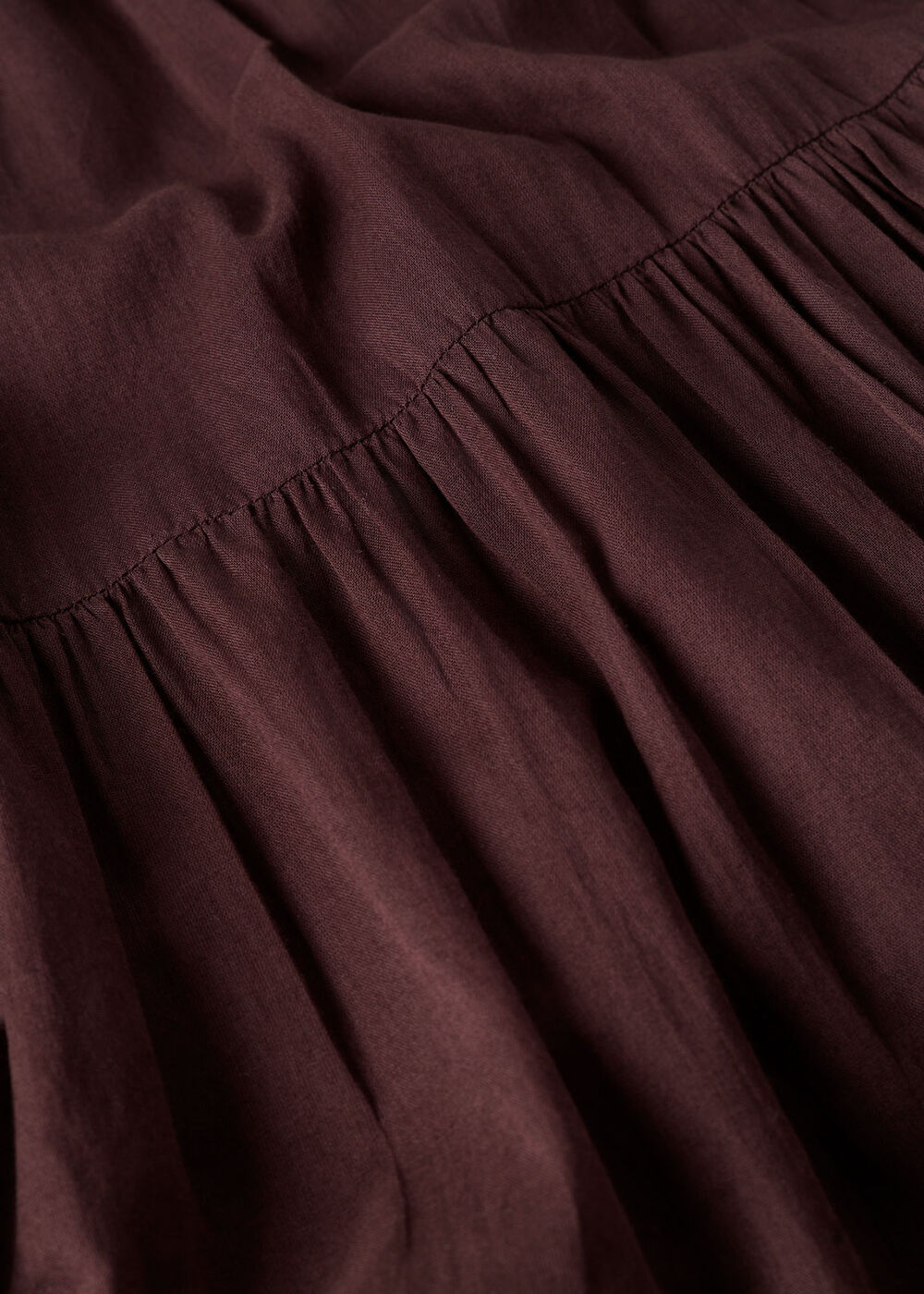 Cotton Maxi V Neck Sundress
